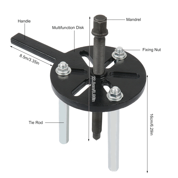 CNCEST 21 in 1 Bearing Disassembly Puller Inner Hole Puller Removal Tool Puller Set