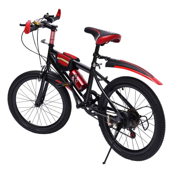20 inch Mountain Bike MTB Bike Red Bike Multi-Gear Hard Steel Bicycle