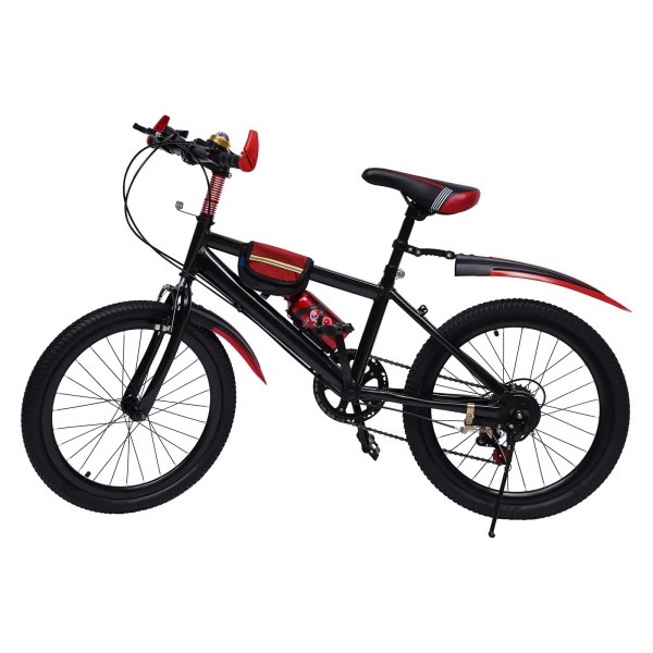 20 inch Mountain Bike MTB Bike Red Bike Multi-Gear Hard Steel Bicycle