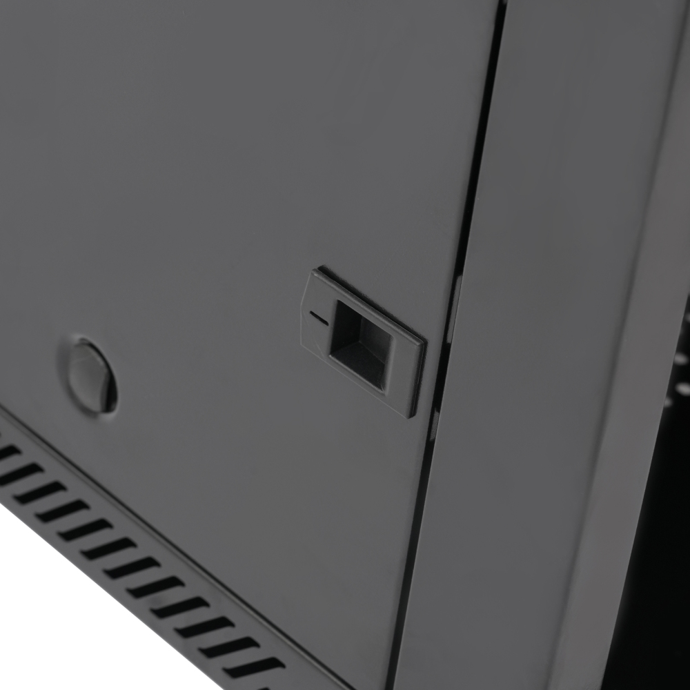 Anti-corrosion Network Server Data Cabinet Enclosure Rack 9U Glass Door ...