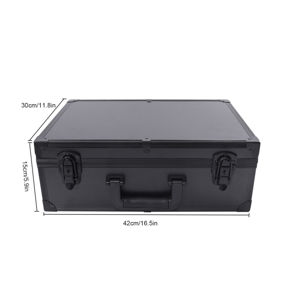 Makeup Travel Train Case with Mirror LED Light Cosmetic Bag Portable Storage UK