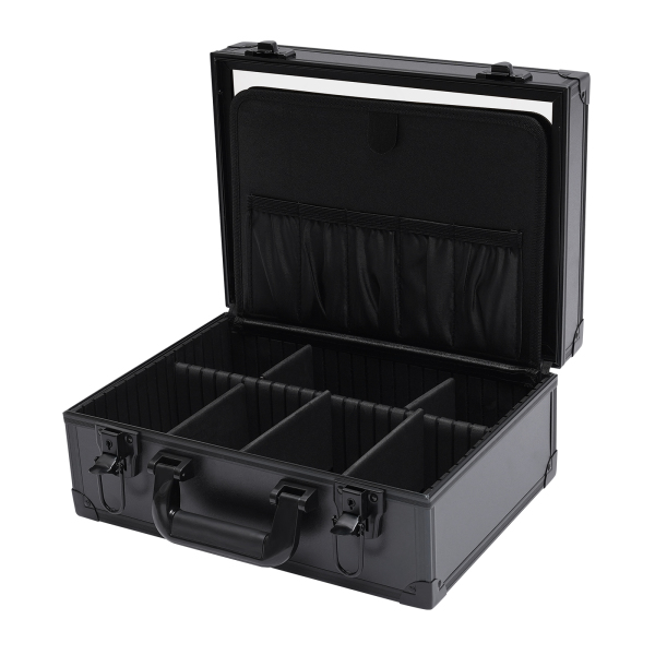 Makeup Train Case Cosmetic Organizer Box Makeup Case with Lights and Mirror Makeup Case with Customized Dividers Large Makeup
