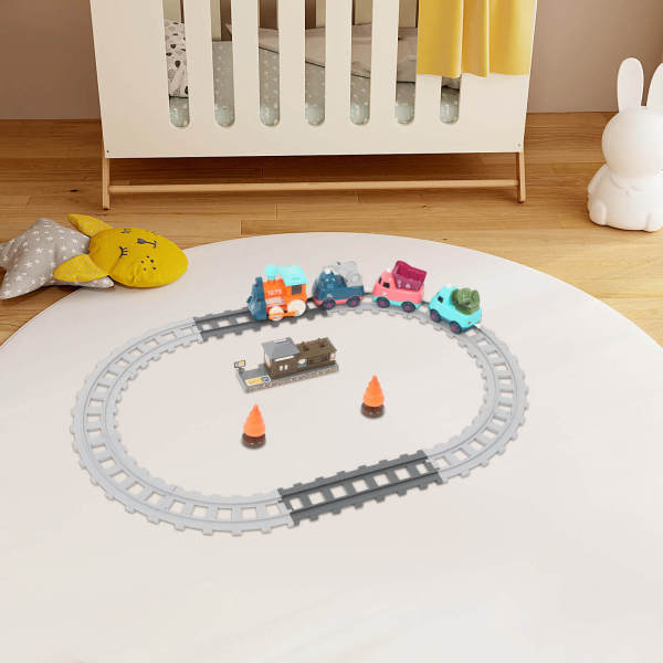 Track Train Set, Train Track Toy Set, Track Train Set Children's Educational Toys for  4-6 Years Old