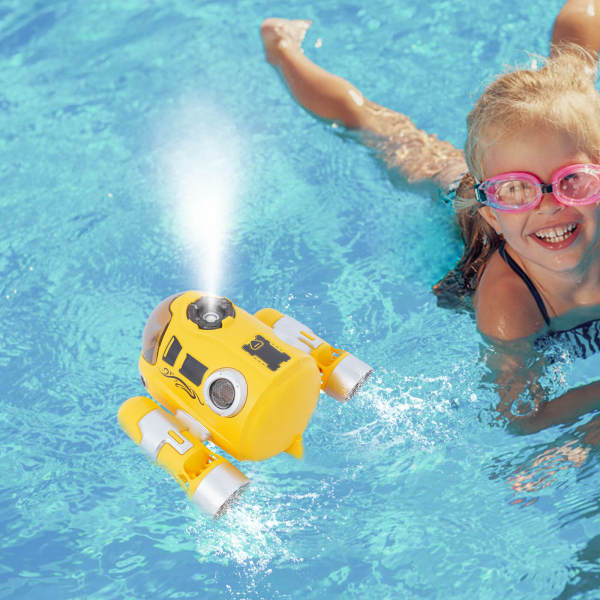 Spray Motorboat Toy, 2.4GHz Light Spray Remote Controlled Motor Boat, Kids Spray Motorboat
