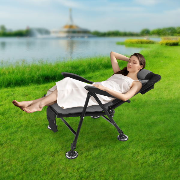 Portable Fishing Chair, Folding Fishing Chair, Multi-Function Fishing Camping Chair