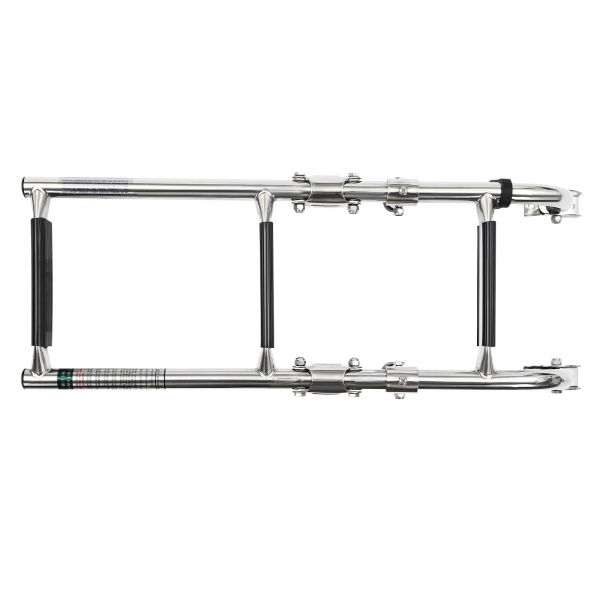 3 Step Folding Ladder Boat Marine Stainless Steel Pontoon Ladder Polished
