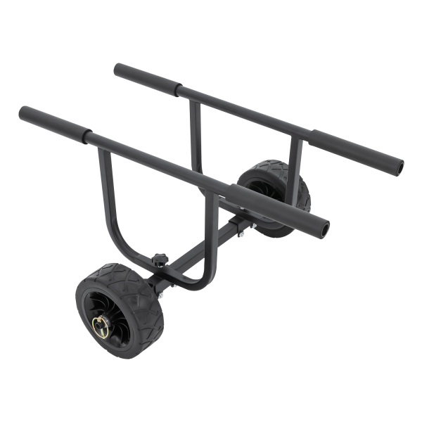 Heavy Duty Kayak Cart, Flat-Free Wheels, 450 Lb Weight Rating for Kayaks and Canoes