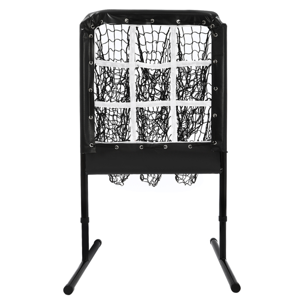 9 Hole Baseball Net, Softball Baseball Pitching Hitting Target Net Height Adjustable Training Equipment