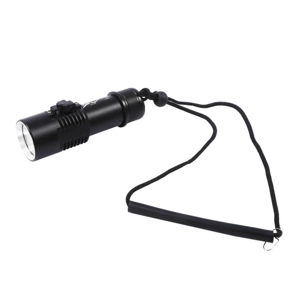White Light, Dive Light, Compact Bright Diving Torch, Submersible Flashlight