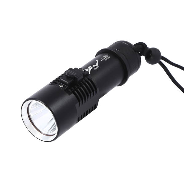 Yellow Light, Dive Light, Compact Bright Diving Torch, Submersible Flashlight