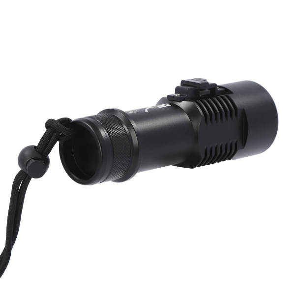 Yellow + White Dive Light, Compact Bright Diving Torch, Submersible Flashlight