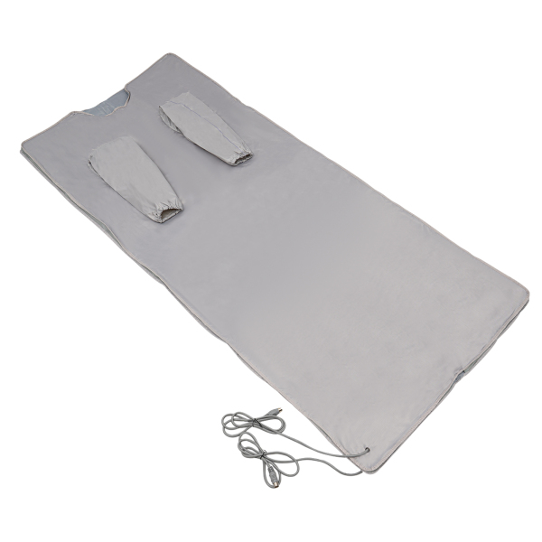 Infrared Sauna Blanket Fast Sweating Body Shape Fitness Far Infrared Sauna Blanket(Sliver)