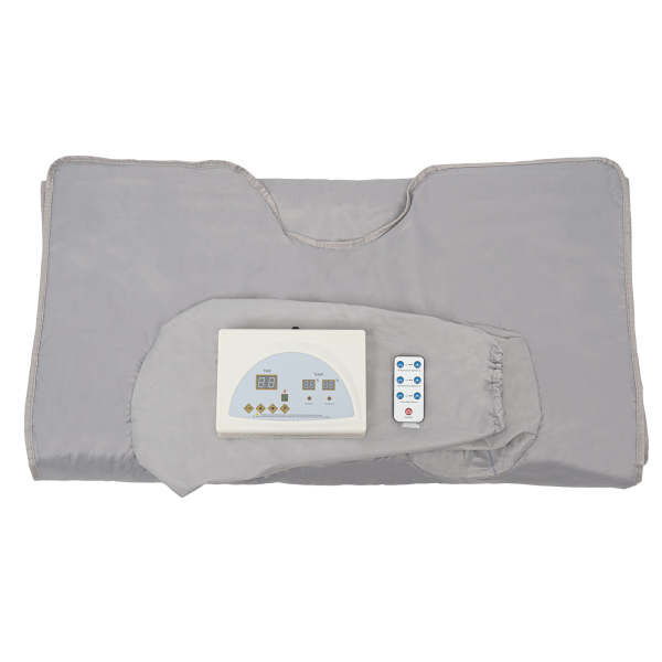 Infrared Sauna Blanket Fast Sweating Body Shape Fitness Far Infrared Sauna Blanket(Sliver)