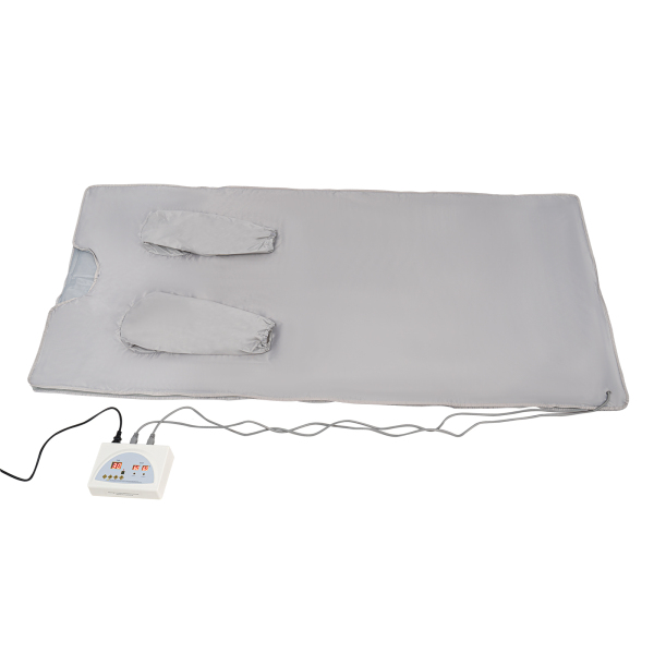 Infrared Sauna Blanket Fast Sweating Body Shape Fitness Far Infrared Sauna Blanket(Sliver)