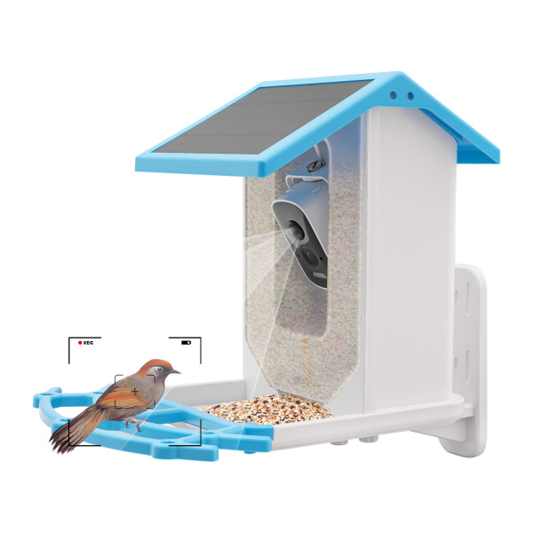 Smart Bird Feeder with Camera, 2.5K High Resolution AI Camera for Beautiful Close-up Shots and Unique Bird Watching Experience