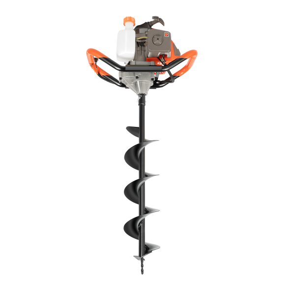 71CC Two-Stroke Post Hole Digging Machine with 3 Alloy Steel Drill Bits, Extension Rod - for Tree Planting, Fence Installation, Farmland