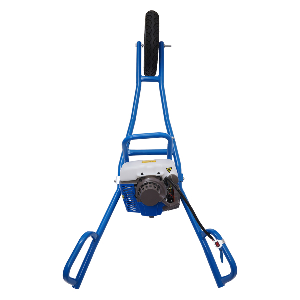 63cc Gas Power Post Hole Digger Hand Push Petrol Earth Auger Borer Ground Drill