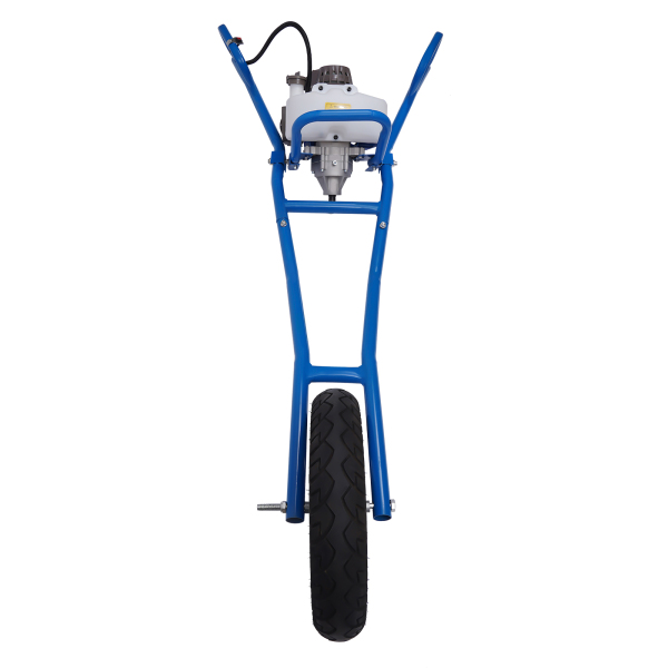 63cc Gas Power Post Hole Digger Hand Push Petrol Earth Auger Borer Ground Drill