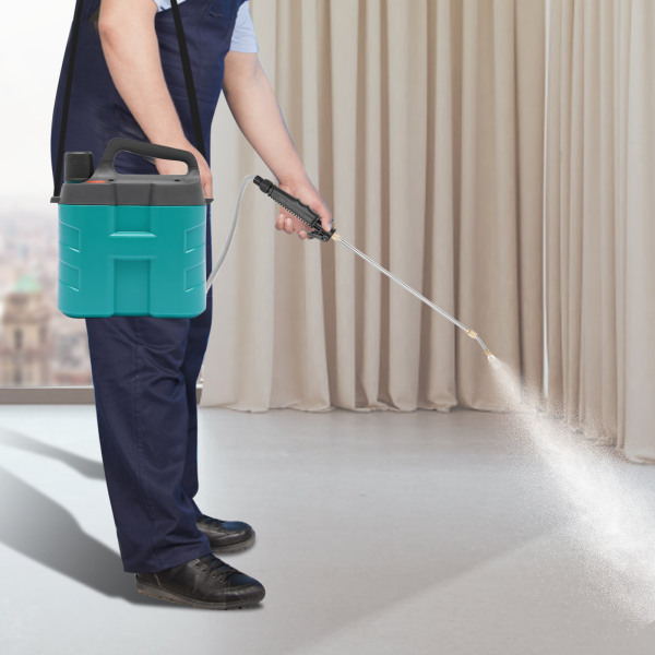 Battery Powered Garden Sprayer Wide Spraying Range Electric Garden Sprayer 8L
