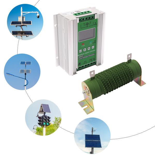MPPT Wind Solar Hybrid Charge Controller 500W Solar And 600W Wind Dock Efficient Convenient and Intelligent  HighPoint
