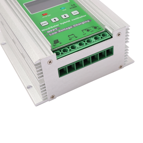MPPT Wind Solar Hybrid Charge Controller Generator Hybrid System 24V/48V 1000W