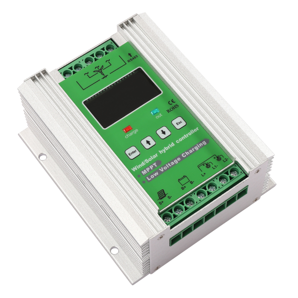 MPPT Wind Solar Hybrid Charge Controller Generator Hybrid System 24V/48V 1000W