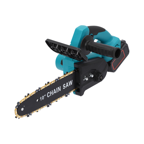 10 Inch Mini Cordless Chain Saw Cordless Chainsaw with Battery & Charger 1500W