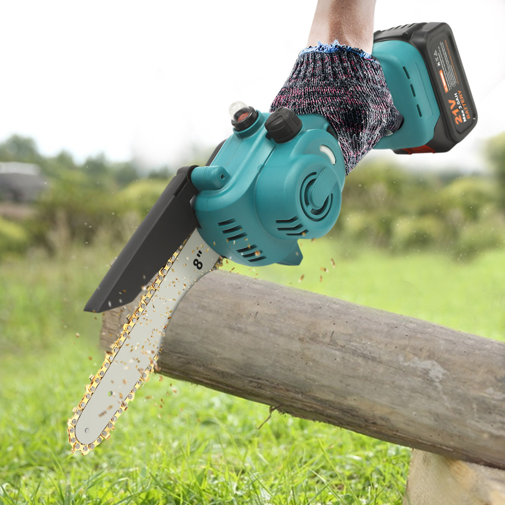 High-end 8 Inch Mini Chainsaw Cordless Brushless, Portable Chain Saws ...