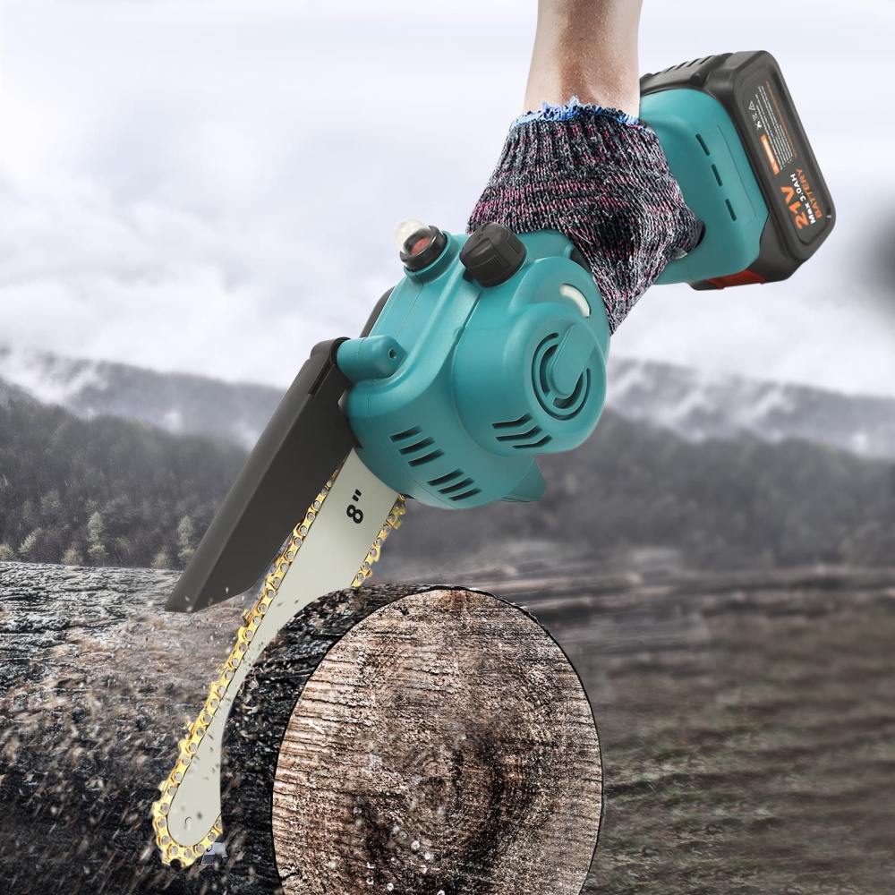 High-end 8 Inch Mini Chainsaw Cordless Brushless, Portable Chain Saws ...