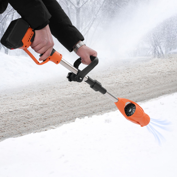 Cordless Leaf Blower, Lithium Battery Powered Leaf Blower, Electric Leaf Blower for Lawn Care