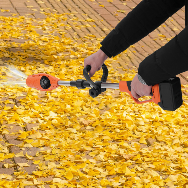 Cordless Leaf Blower, Lithium Battery Powered Leaf Blower, Electric Leaf Blower for Lawn Care