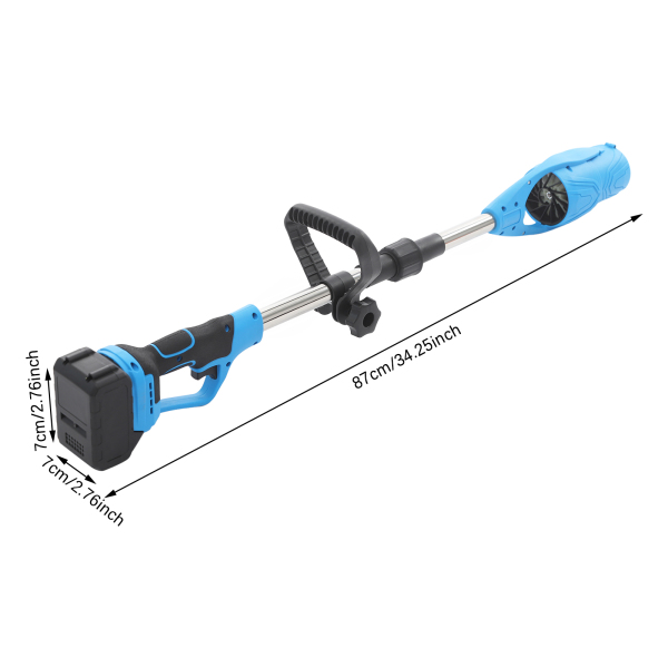 Cordless Leaf Blower, Lithium Battery Powered Leaf Blower, Electric Leaf Blower for Lawn Care