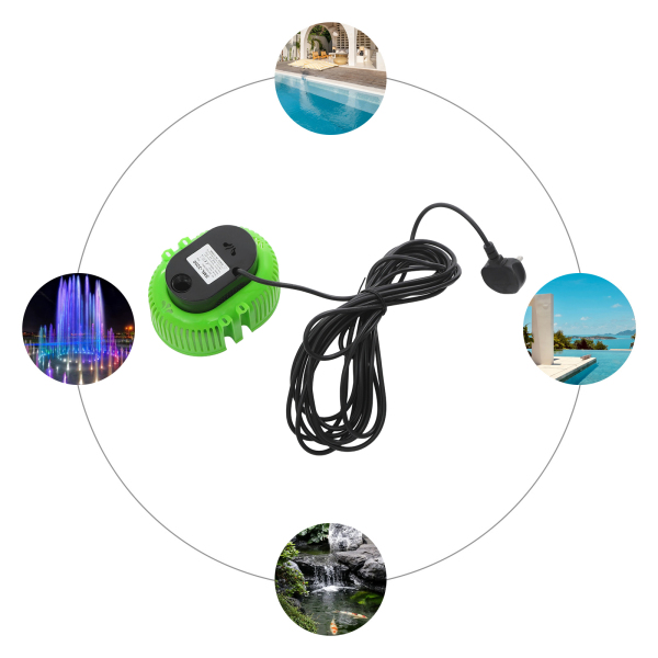 CNCEST Pool Cover Pump, Pond Pump, Swimming Pool Pump for ponds, swimming pools, fountains, fish tanks