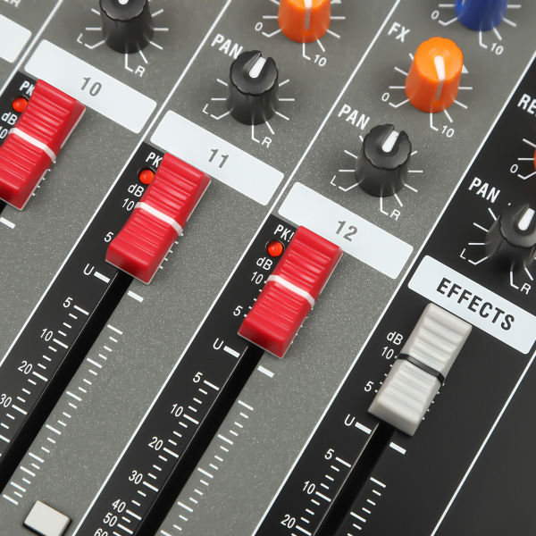 Professional Mixer Sound Board Console 12 Channel Desk System USB Computer MP3
