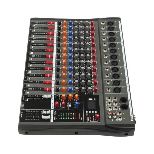 Professional Mixer Sound Board Console 12 Channel Desk System USB Computer MP3