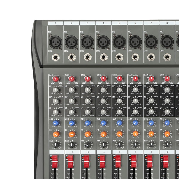 Professional Mixer Sound Board Console 12 Channel Desk System USB Computer MP3