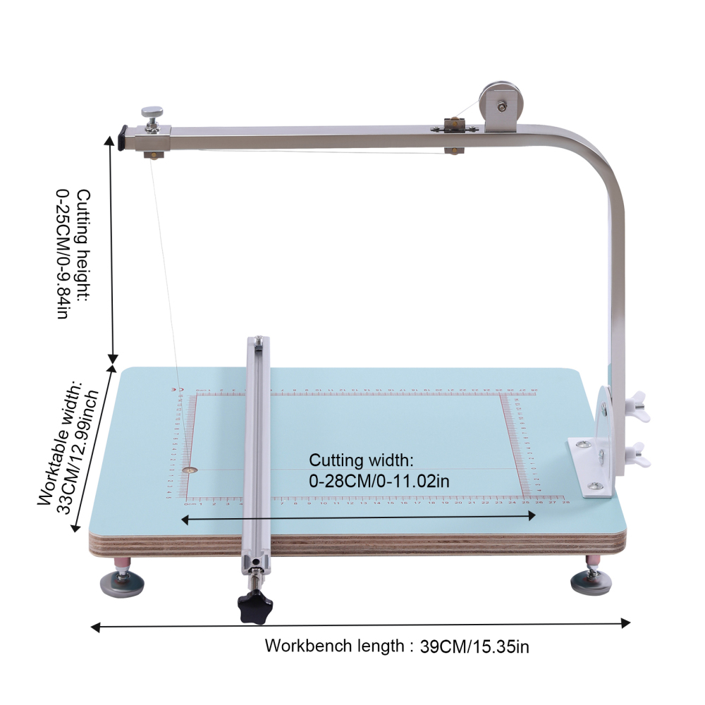 Mini Hotwire Table Hot Wire Foam Cutter Table – Tabletop Hotwire Cutter for Cutting ...