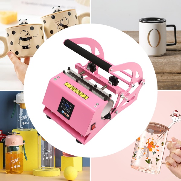 30 OZ Tumbler Heat Press Machine, 220V Mug and Tumbler Heat Press for 30 OZ 20 OZ 16 OZ 15 OZ 11 OZ