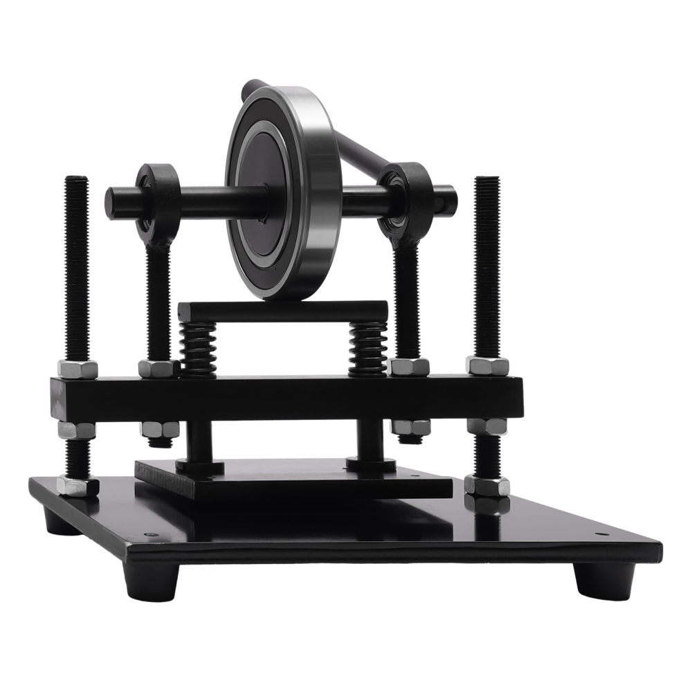 Manual leather cutting machine hand press shape