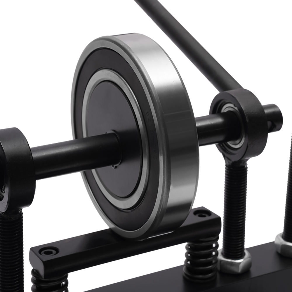 Manual leather cutting machine hand press shape