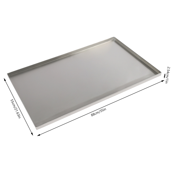 Replacement Tray for Dog Crate – Chew-Proof and Crack-Proof Metal Pan for Dog Crates