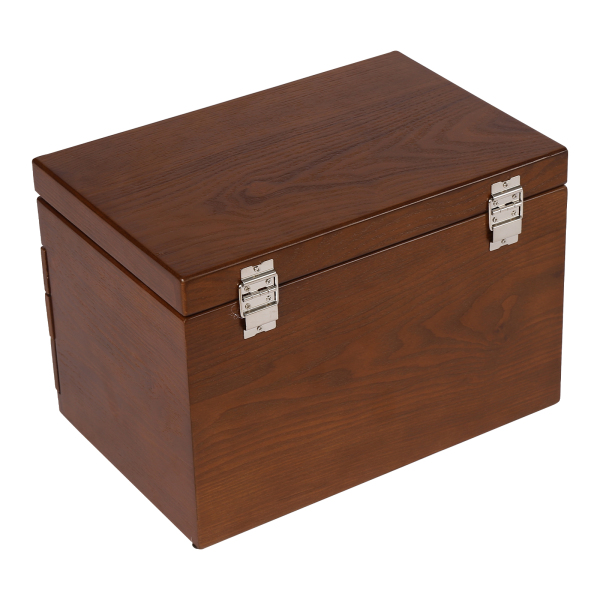 4-Tier Jewellery Box Wooden Jewellery Organiser Jewellery Storage with Drawers Velvet Lining for Rings Earrings Bracelets