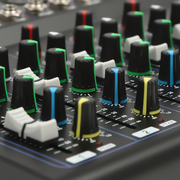 Mixing Console w/ USB 7 Channel Bluetooth Studio Audio Mixer Live Sound UK